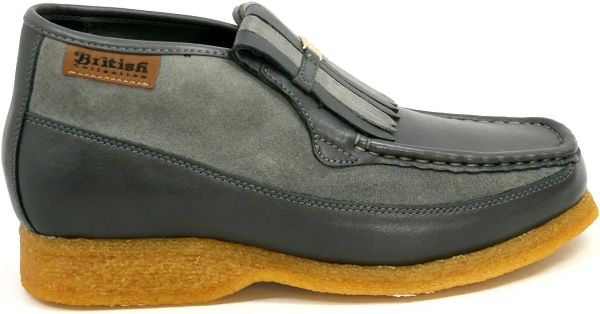 British Collection Men's Apollo Three Quarters Slip-On Leather Shoe