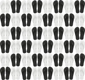 Bulk Flip Flops for Weddings, 48 Pairs, Reception Guest Slippers, Men Women Destination Beach Pool Wholesale Pack