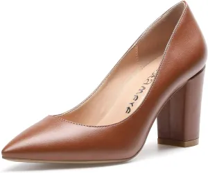 Castamere Womens High Heel Pointed Toe Slip-on Pumps 8CM