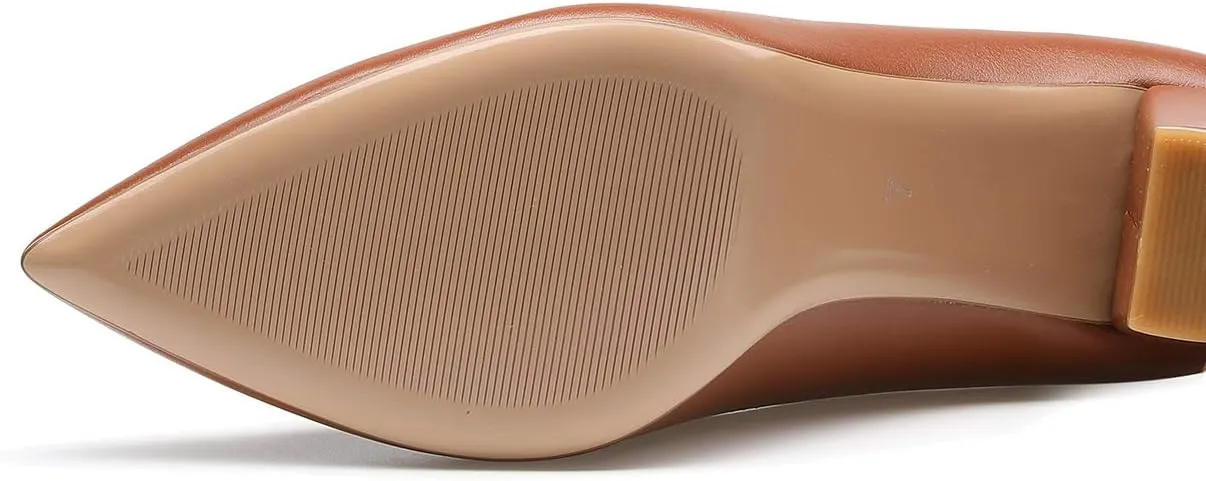 Castamere Womens High Heel Pointed Toe Slip-on Pumps 8CM