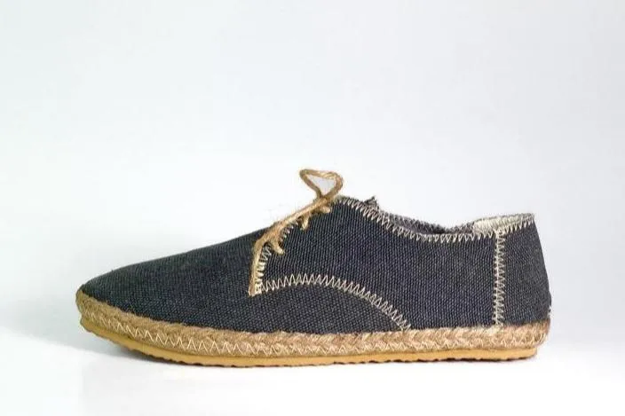 Charcoal Slip Ons
