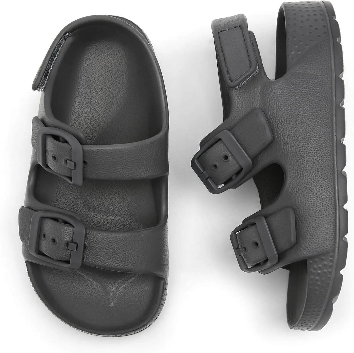 ChayChax Toddler Boys Girls Double Buckle Sandals Children's Adjustable Back Strap Water Sandal