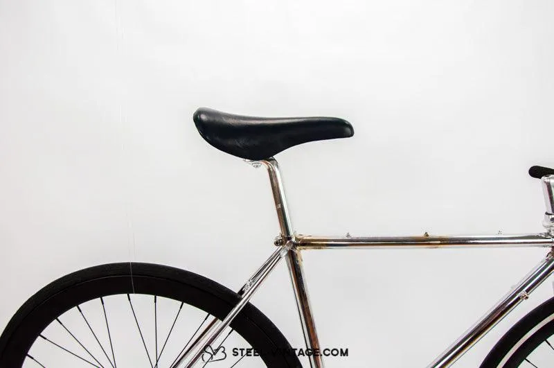 Chromed Steel Singlespeed Vintage Custom Bicycle
