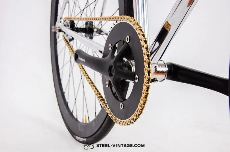 Chromed Steel Singlespeed Vintage Custom Bicycle