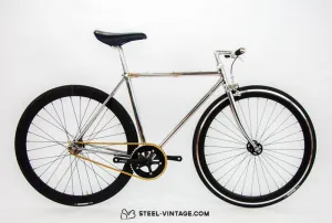 Chromed Steel Singlespeed Vintage Custom Bicycle