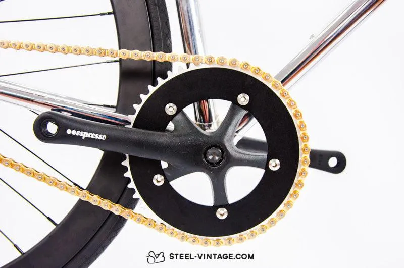 Chromed Steel Singlespeed Vintage Custom Bicycle