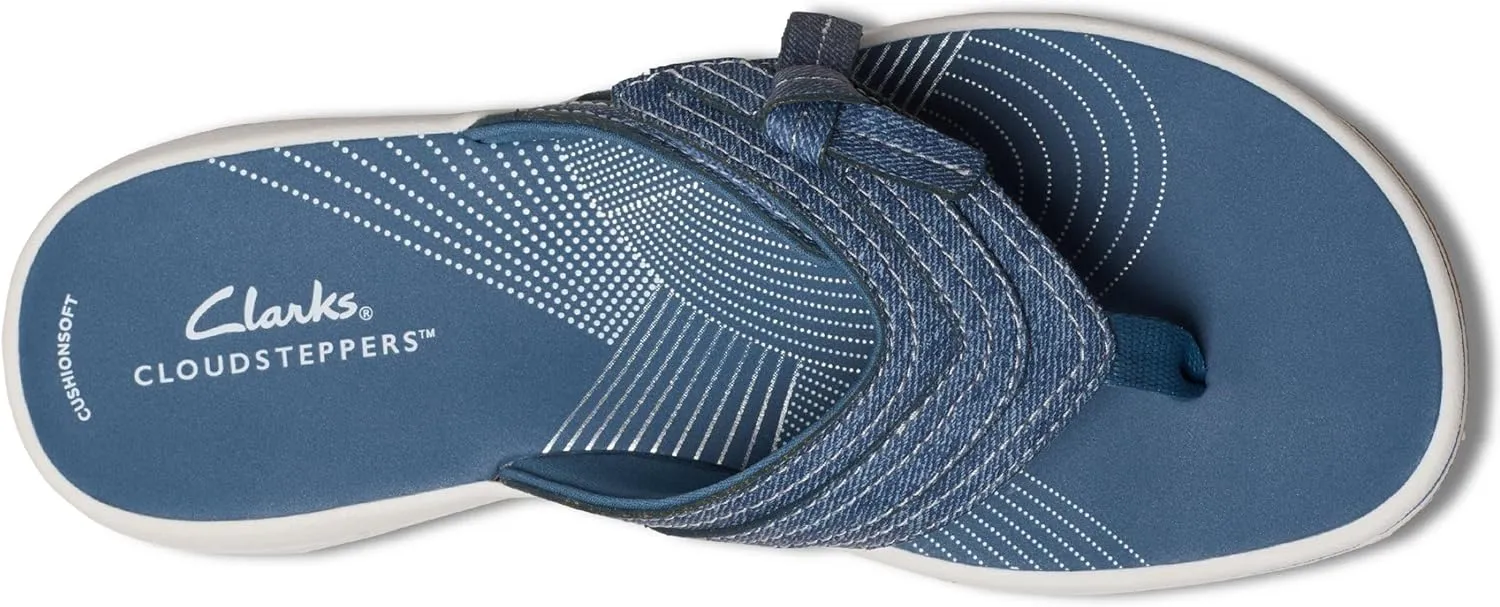 Clarks Women's Breeze Dalia Cloudsteppers Flip Flop