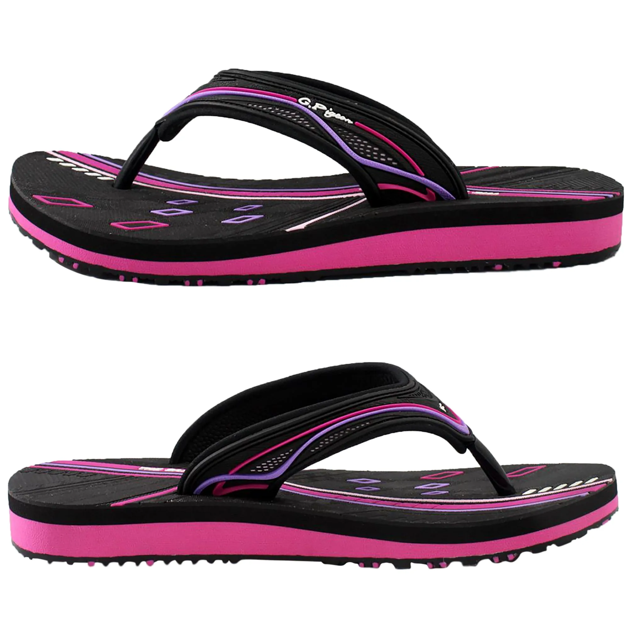 Classic Flip Flops: 1564 Fuchsia