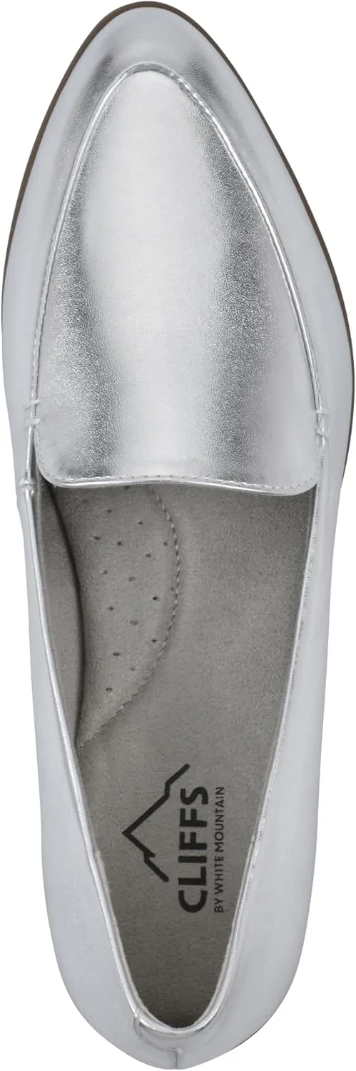 CLIFFS BY WHITE MOUNTAIN Women's Mint Tailored Loafer Flat