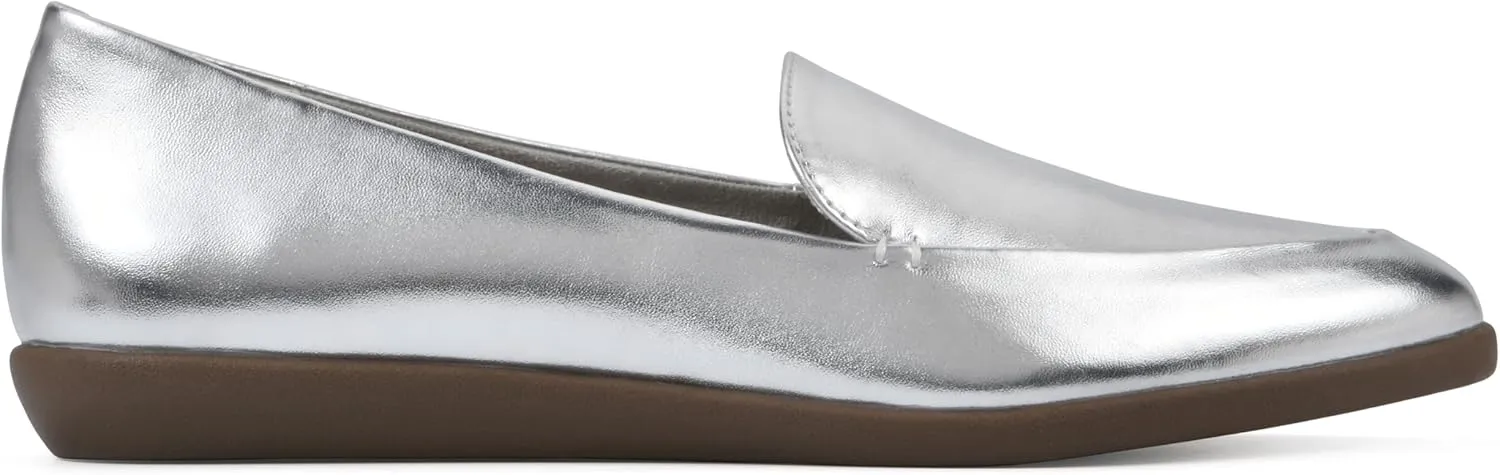 CLIFFS BY WHITE MOUNTAIN Women's Mint Tailored Loafer Flat
