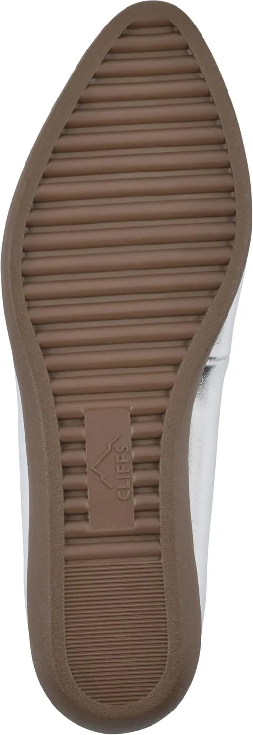 CLIFFS BY WHITE MOUNTAIN Women's Mint Tailored Loafer Flat