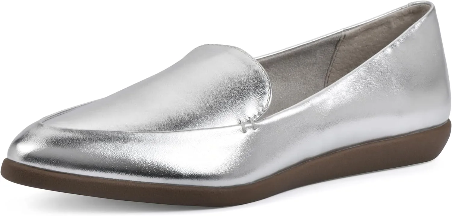 CLIFFS BY WHITE MOUNTAIN Women's Mint Tailored Loafer Flat