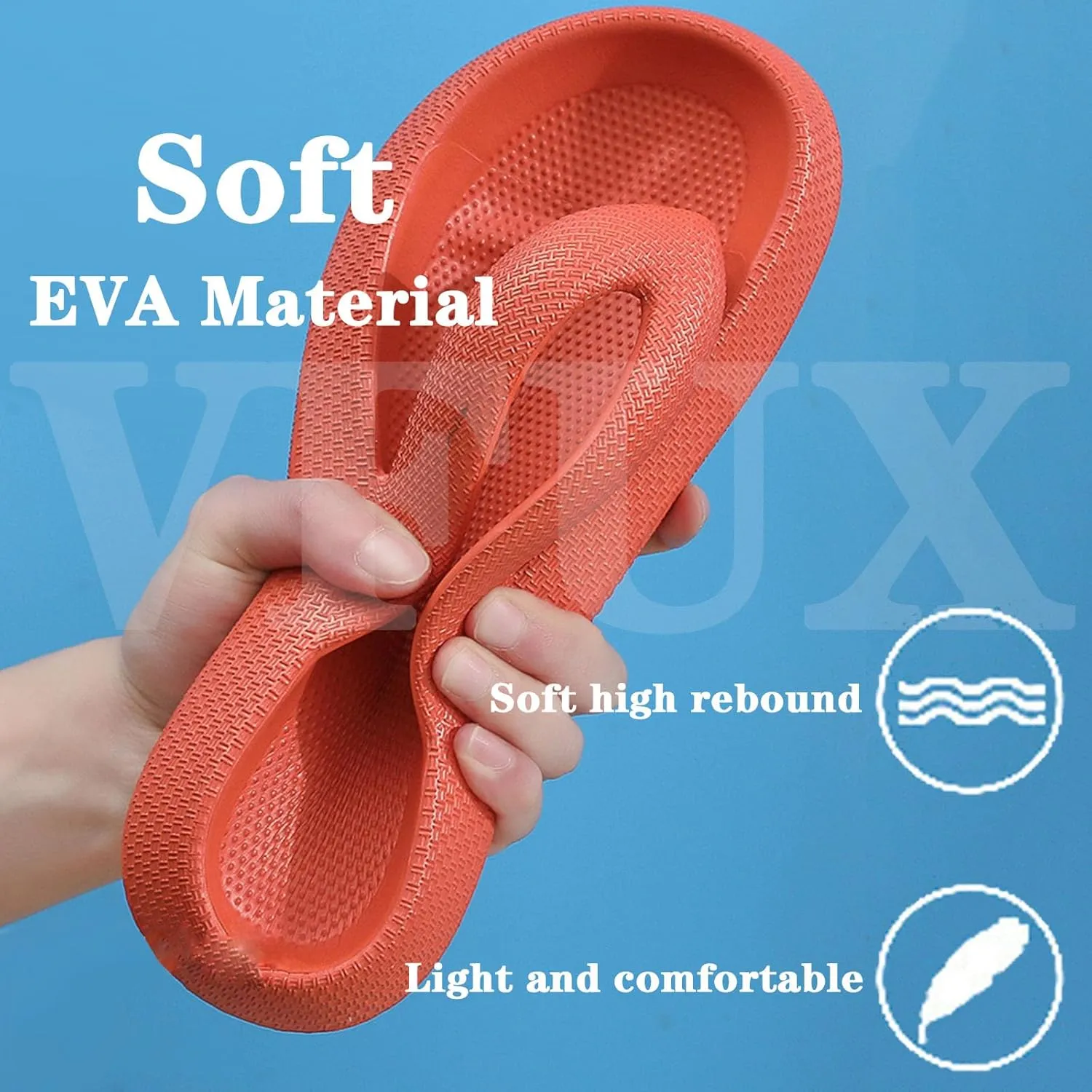 Cloud Flip Flops for Women, Cloud Slides for Women, Cozislides Soft Slides Pillow Sandals for Indoor Outdoor