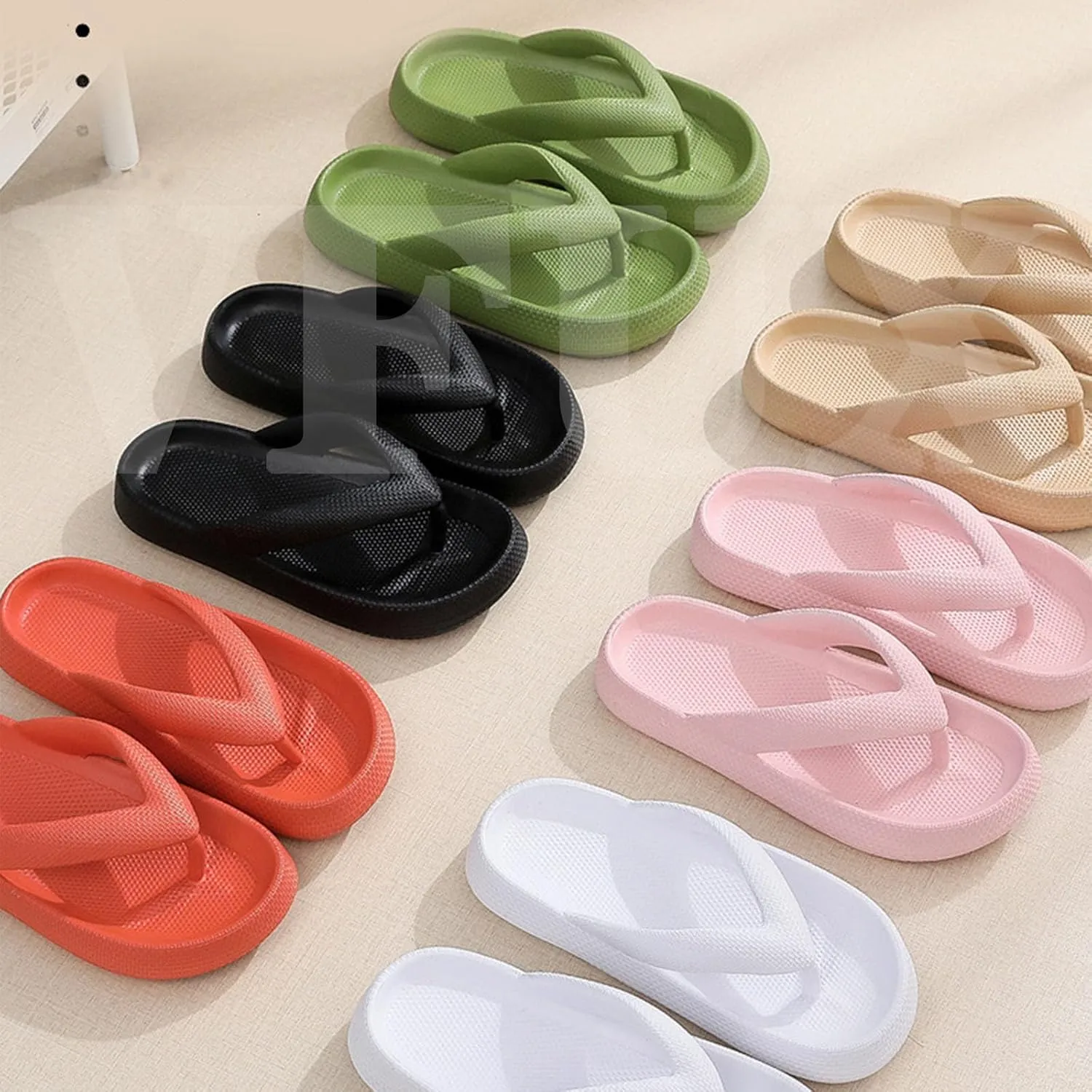 Cloud Flip Flops for Women, Cloud Slides for Women, Cozislides Soft Slides Pillow Sandals for Indoor Outdoor