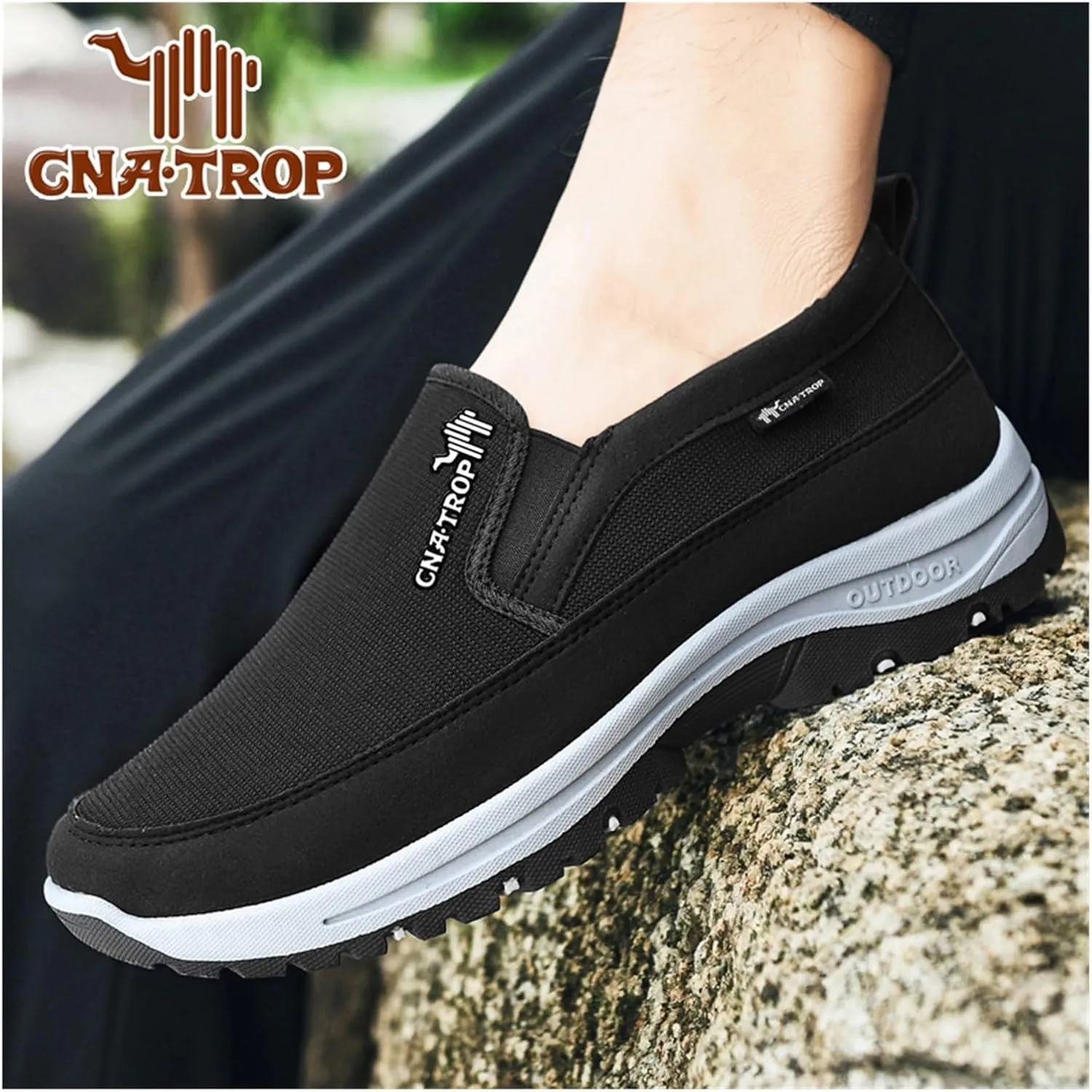 CNA Trop Orthopedic Shoes for Men, Fosterry Mens Slip On Shoes, Zapatos Ortopédicos para Hombre, Sketchers Columbia Shoes Men，Merrell Slip On Shoes for Men, Skechers Slip Ins