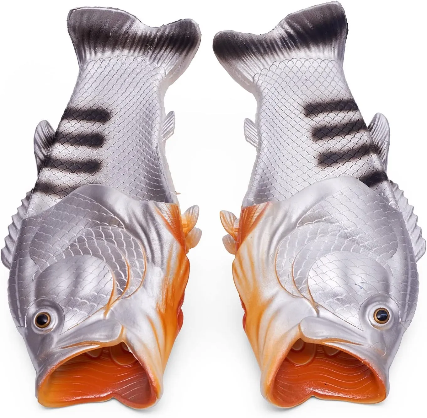 Coddies Fish Flip Flops | The Original Fish Slippers | Funny Gift, Unisex Sandals, Bass Slides, Pool, Beach & Shower Shoes | Men & Women