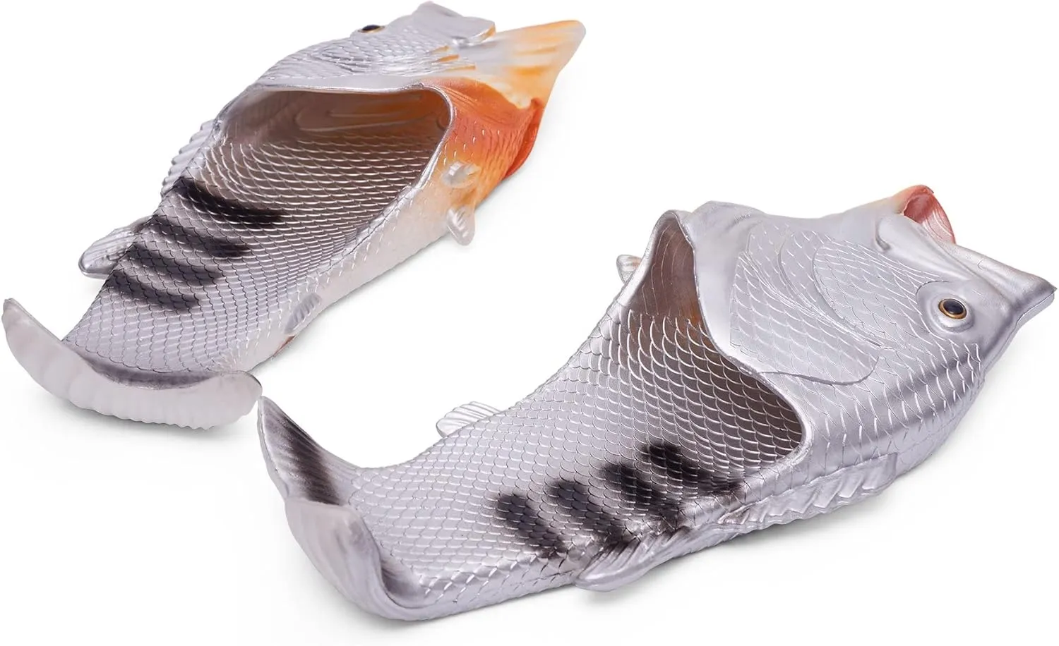 Coddies Fish Flip Flops | The Original Fish Slippers | Funny Gift, Unisex Sandals, Bass Slides, Pool, Beach & Shower Shoes | Men & Women