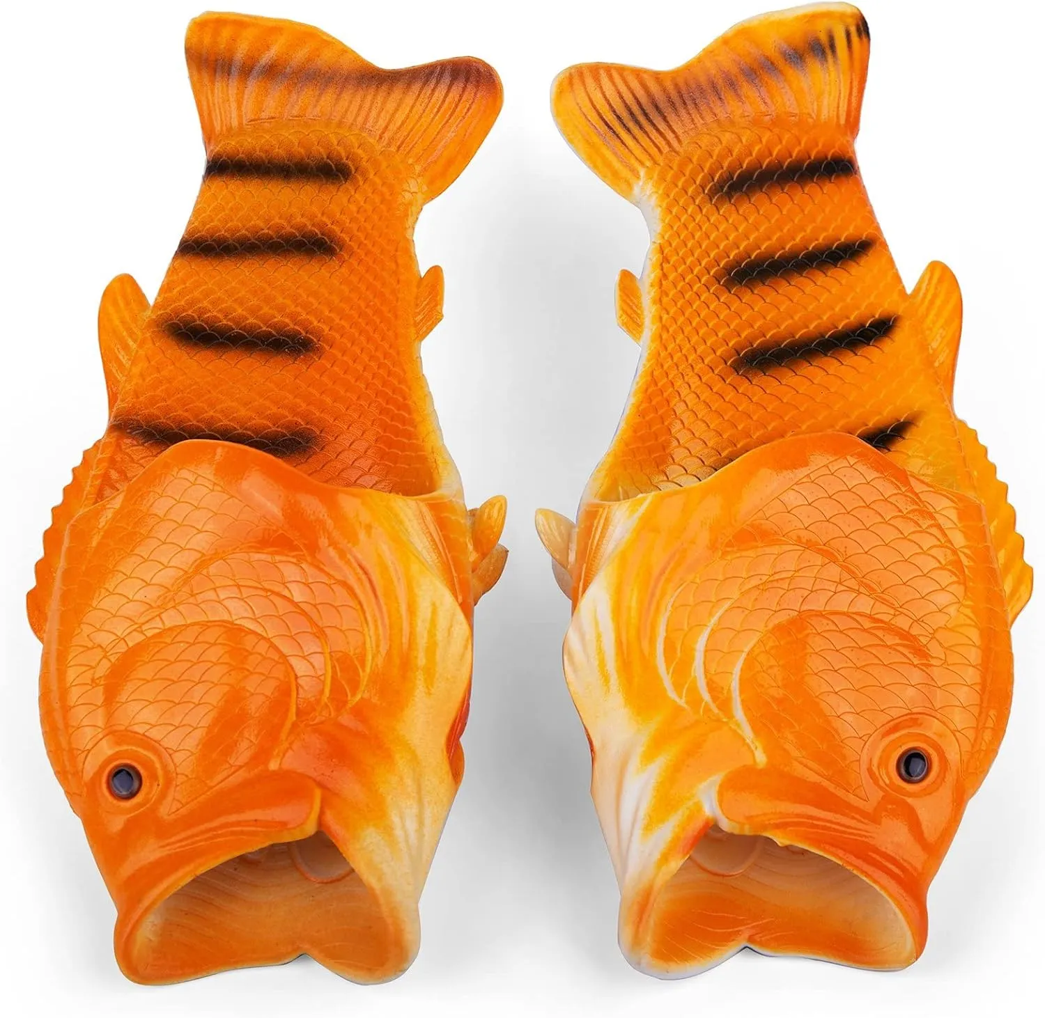Coddies Fish Flip Flops | The Original Fish Slippers | Funny Gift, Unisex Sandals, Bass Slides, Pool, Beach & Shower Shoes | Men & Women