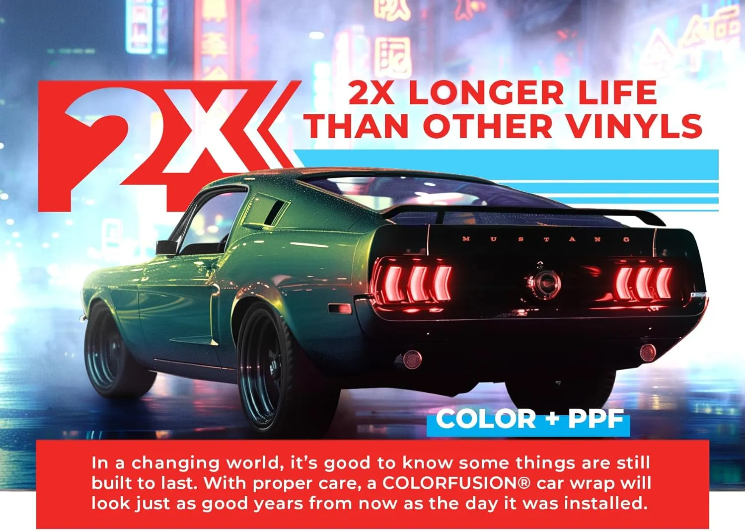 ColorFusion PPF by VViViD, Gloss Flip Thunder Green Dry Apply PPF Vinyl Car Wrap Roll 1ft x 5ft