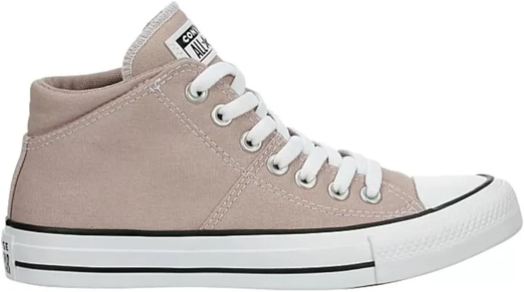 Converse Unisex Chuck Taylor All Star Madison Mid Canvas Sneaker - Lace up Closure Style - Chaotic Neutral/White/Black