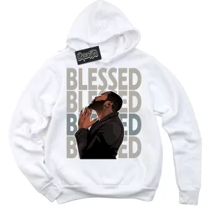 Cool Grey 9s Sneaker Hoodie God Blessed Graphic