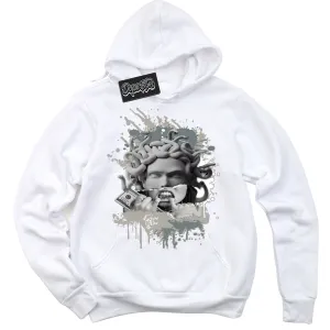 Cool Grey 9s Sneaker Hoodie Medusa Graphic