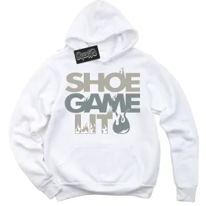 Cool Grey 9s Sneaker Hoodie Shoe Game Lit Graphic