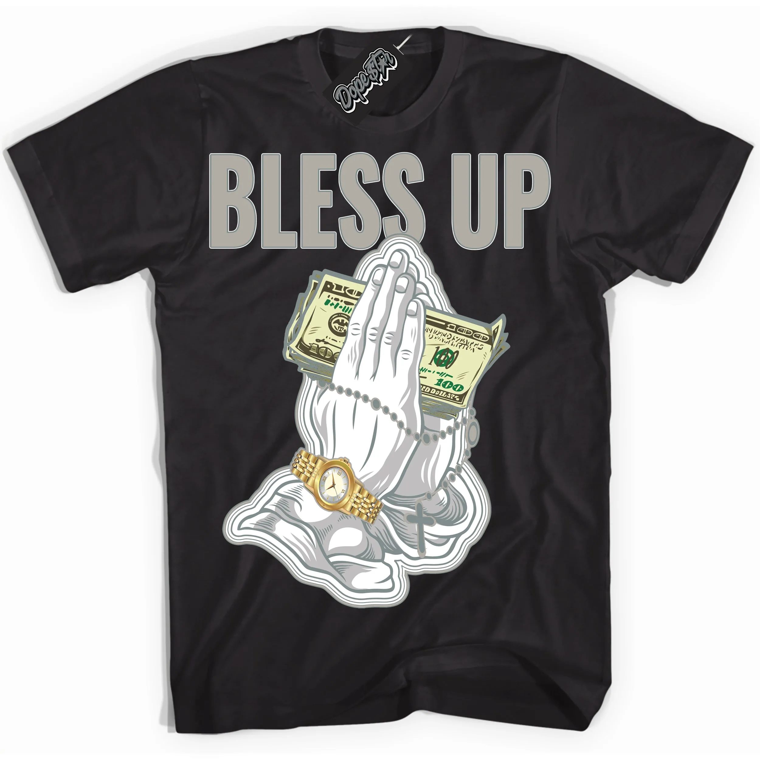 Cool Grey 9s Sneaker Shirt Bless Up Graphic
