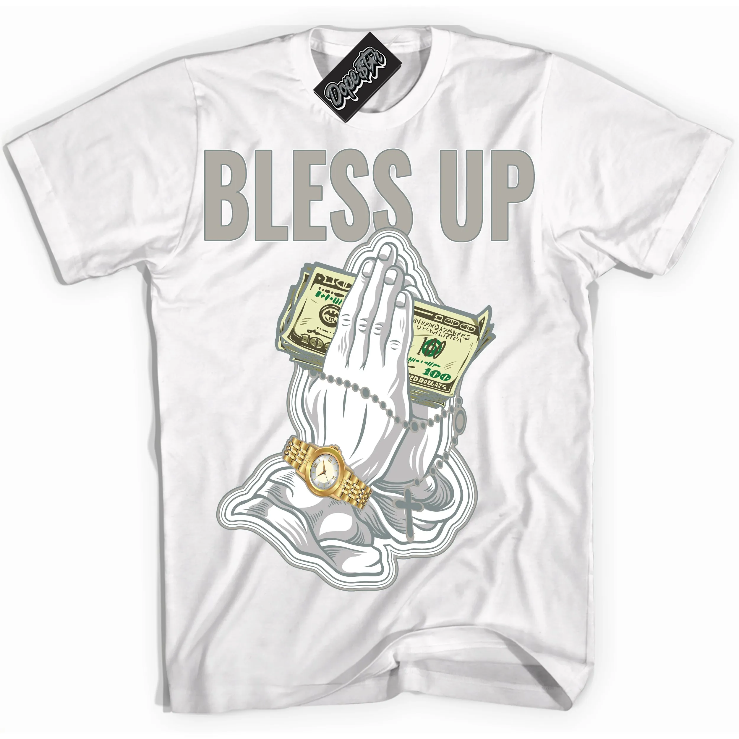 Cool Grey 9s Sneaker Shirt Bless Up Graphic