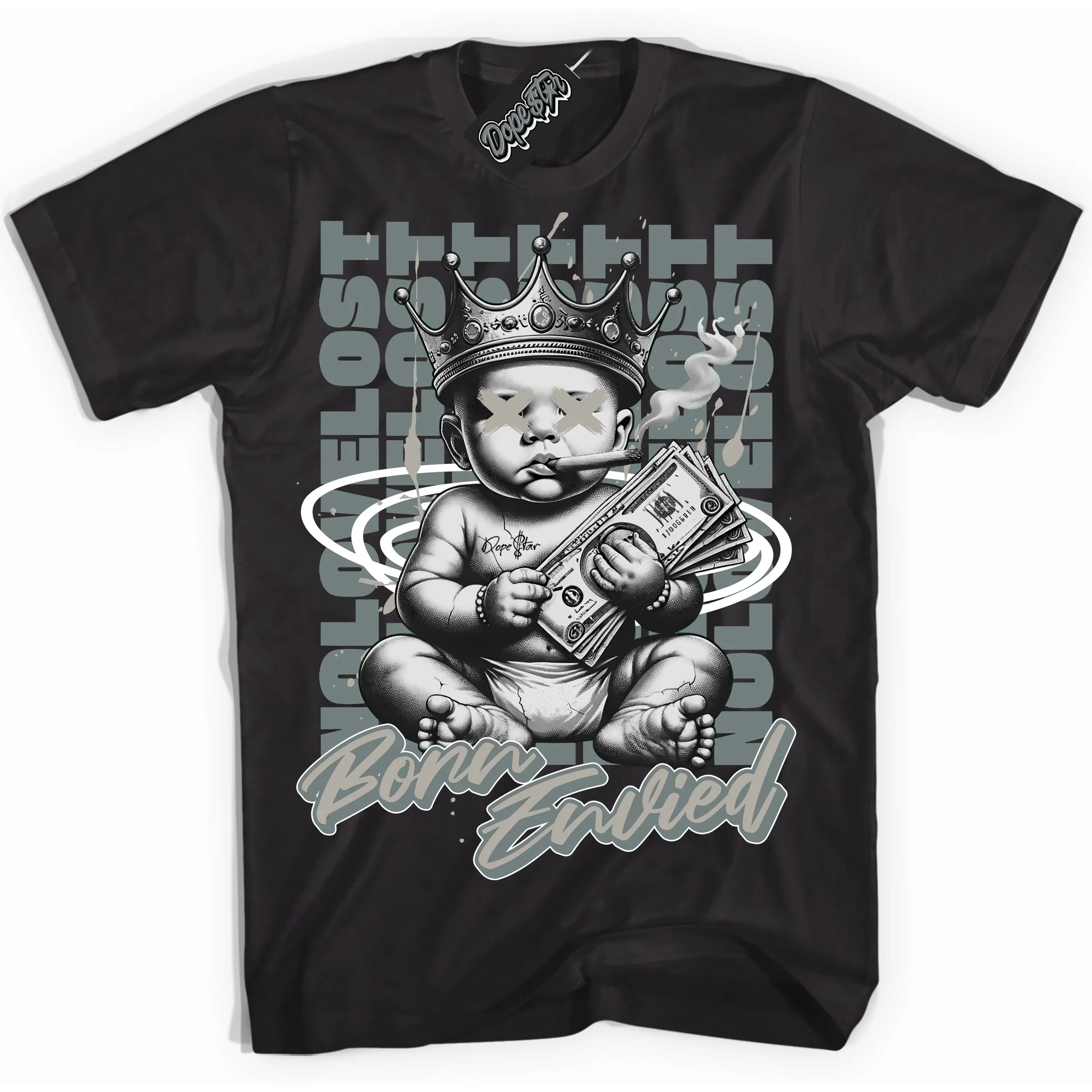 Cool Grey 9s Sneaker Shirt Born Envied Graphic