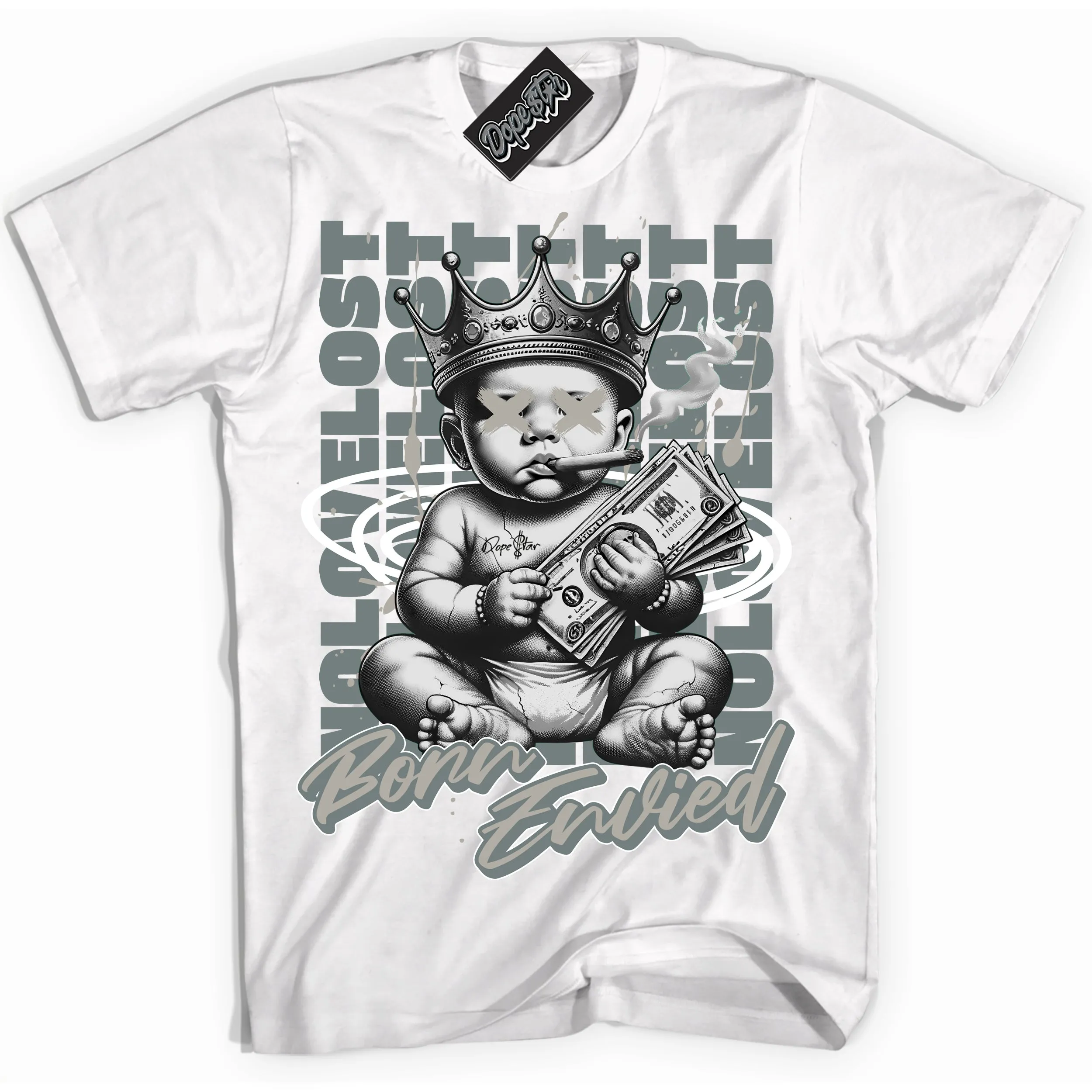 Cool Grey 9s Sneaker Shirt Born Envied Graphic