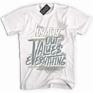 Cool Grey 9s Sneaker Shirt Loyalty Out Values Everything Graphic