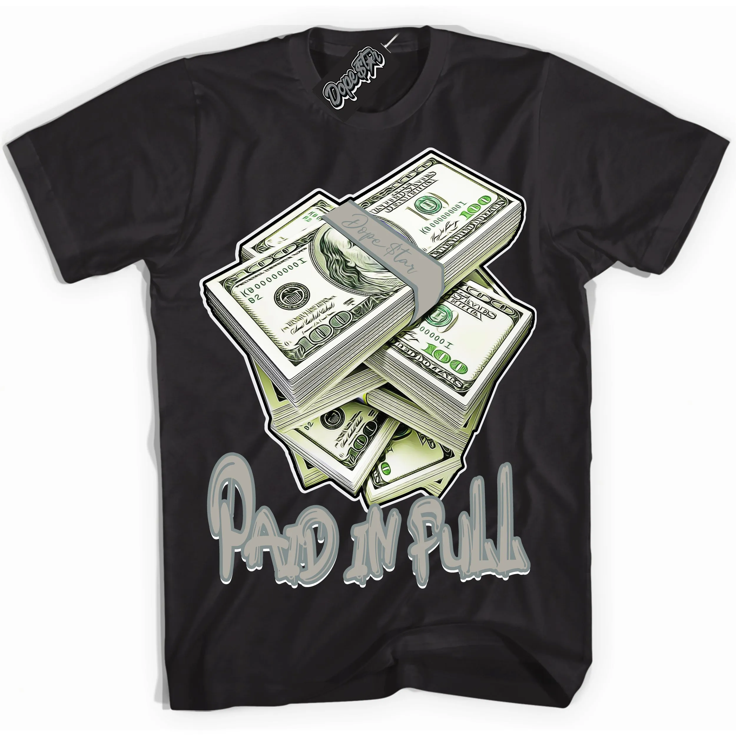 Cool Grey 9s Sneaker Shirt Paid In Full Graphic