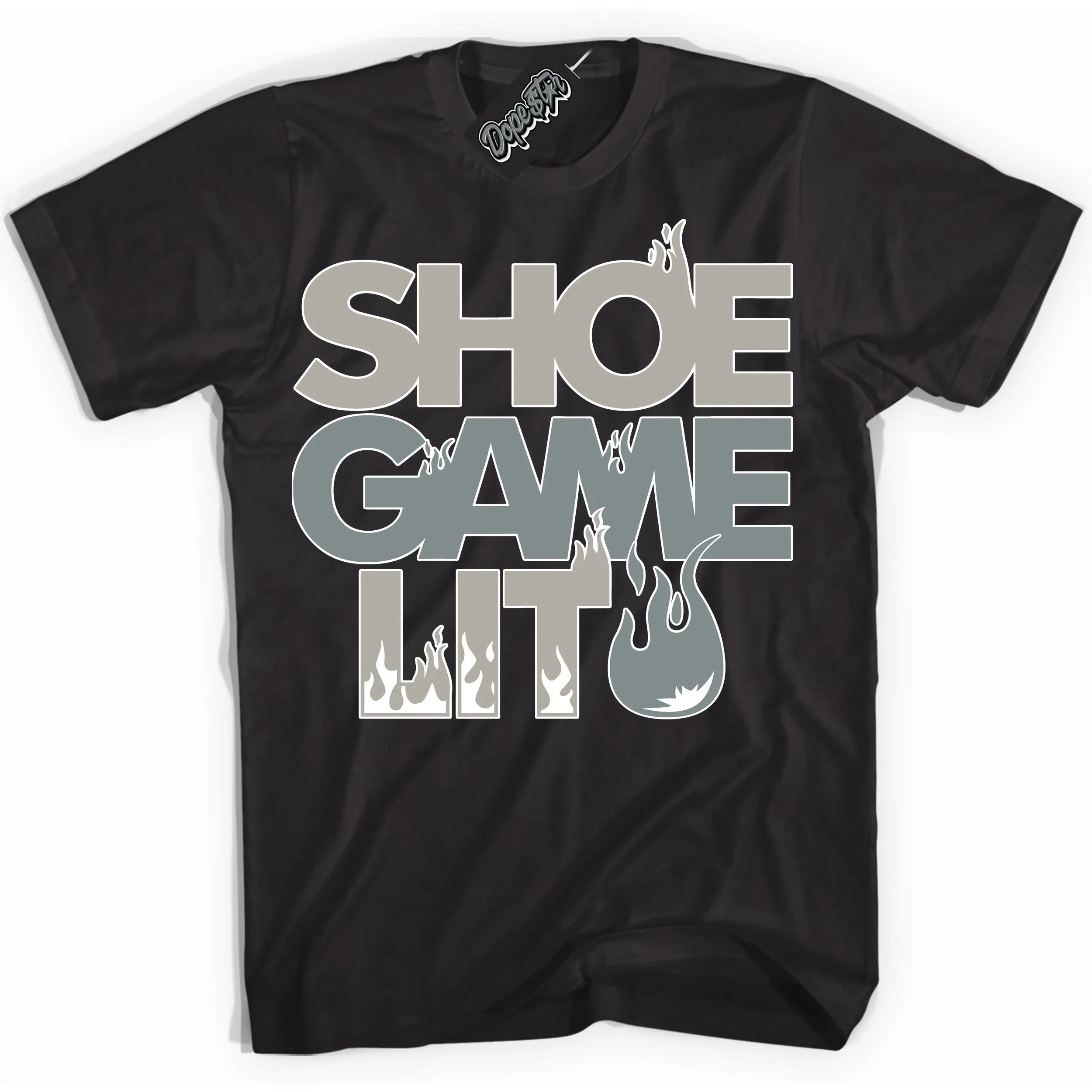 Cool Grey 9s Sneaker Shirt Shoe Game Lit Graphic