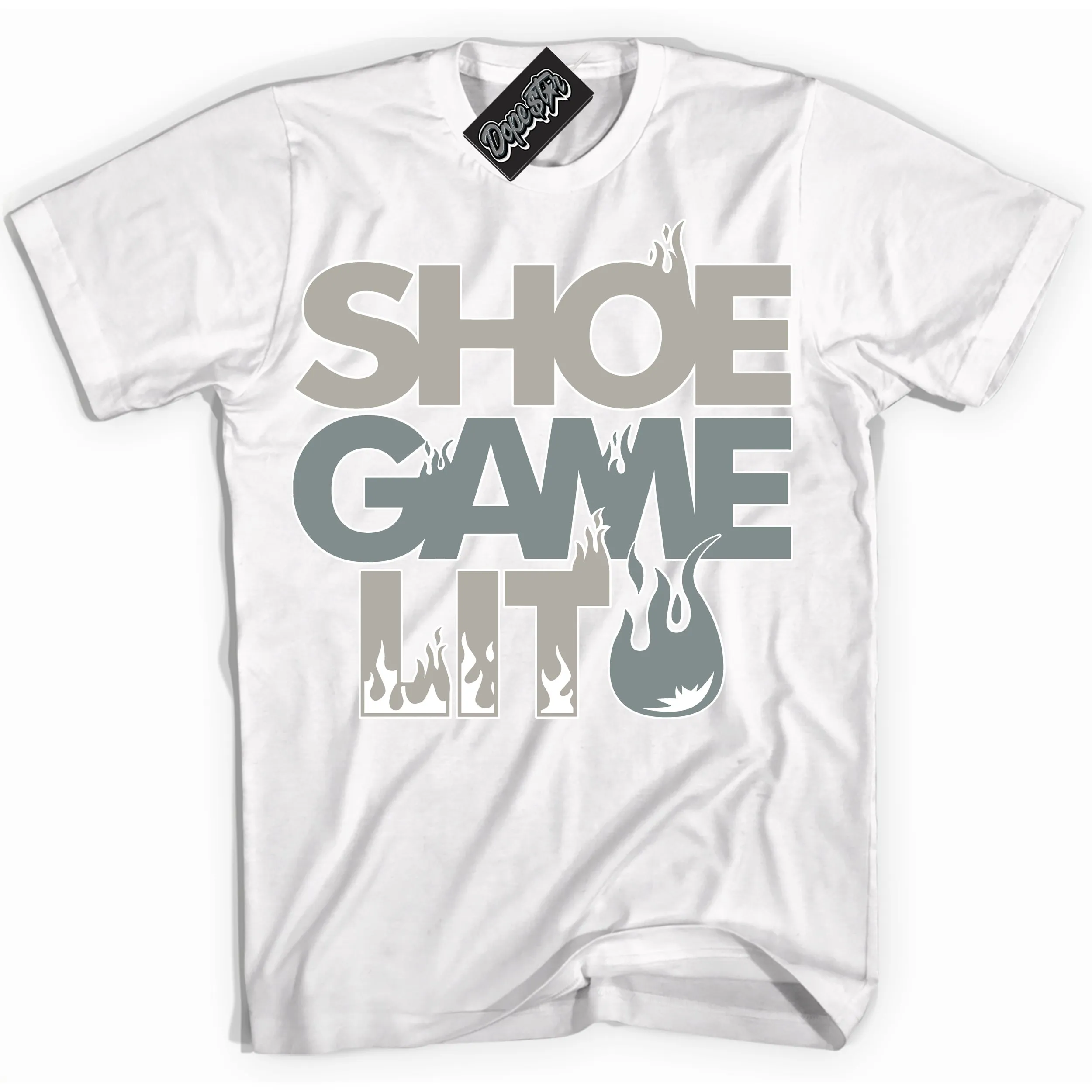Cool Grey 9s Sneaker Shirt Shoe Game Lit Graphic