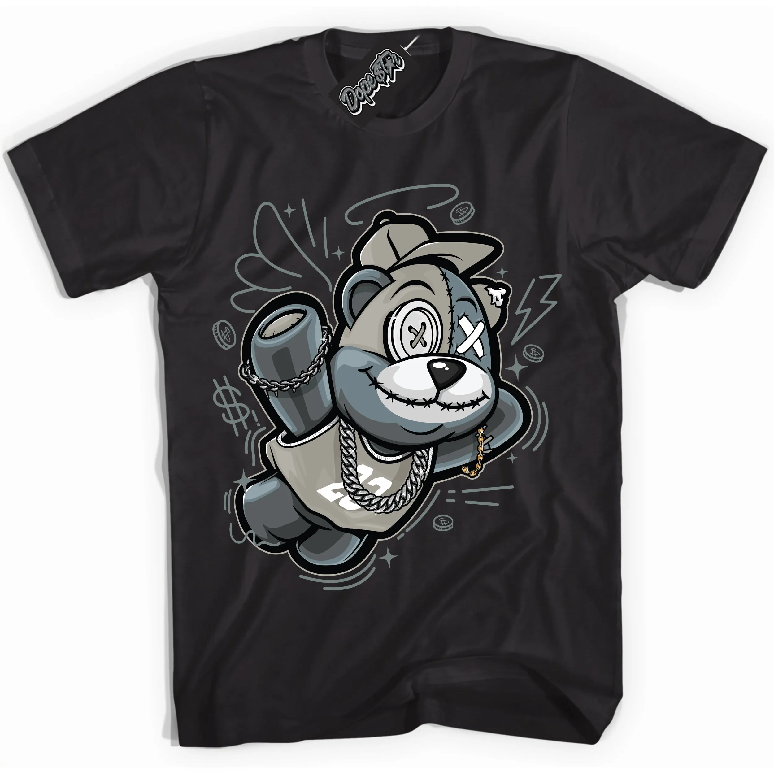 Cool Grey 9s Sneaker Shirt Slam Dunk Bear Graphic