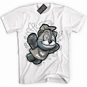 Cool Grey 9s Sneaker Shirt Slam Dunk Bear Graphic