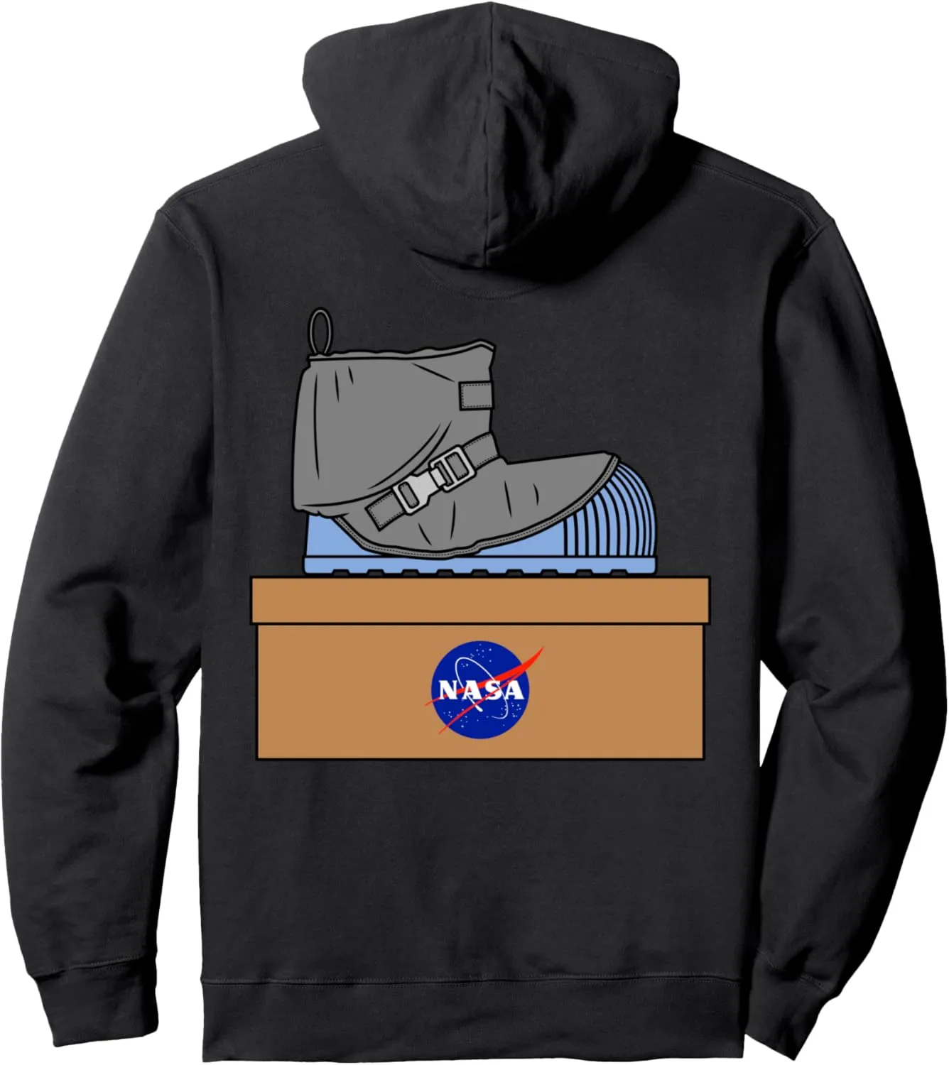Cool NASA Apollo 11 Moon Landing Space Astronaut Lunar Boot Pullover Hoodie