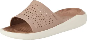 Crocs Unisex Crocband Clogs, Latte Stucco, 7 US Women/4.5 US Men