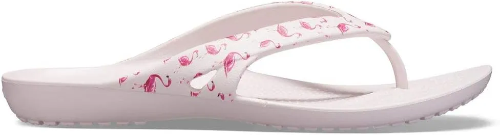 crocs Women's Kadee Ii Graphic Flip Flops | Sandals