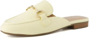 CUSHIONAIRE Women's Yoga Slip On Mule  Memory Foam, Wide Widths Available