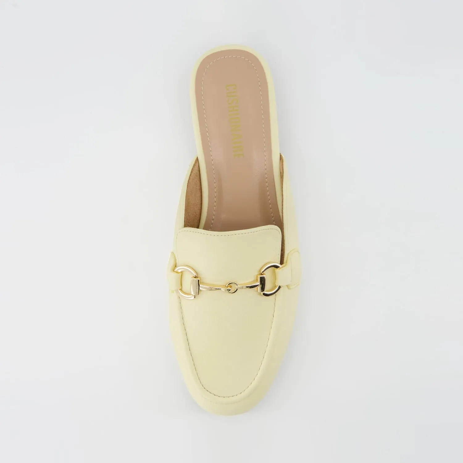 CUSHIONAIRE Women's Yoga Slip On Mule  Memory Foam, Wide Widths Available