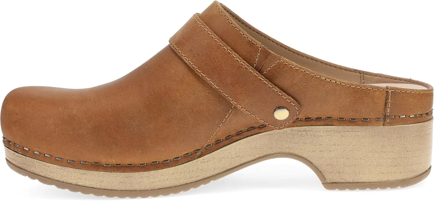Dansko Baylor Slip-On Mule Clogs for Women - Memory Foam and Arch Support for All -Day Comfort and Support - Lightweight EVA Outsole for Long-Lasting Wear