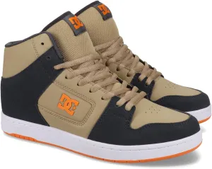 DC Men's Manteca 4 HI Sneaker, Grey/Beige/Khaki, 13