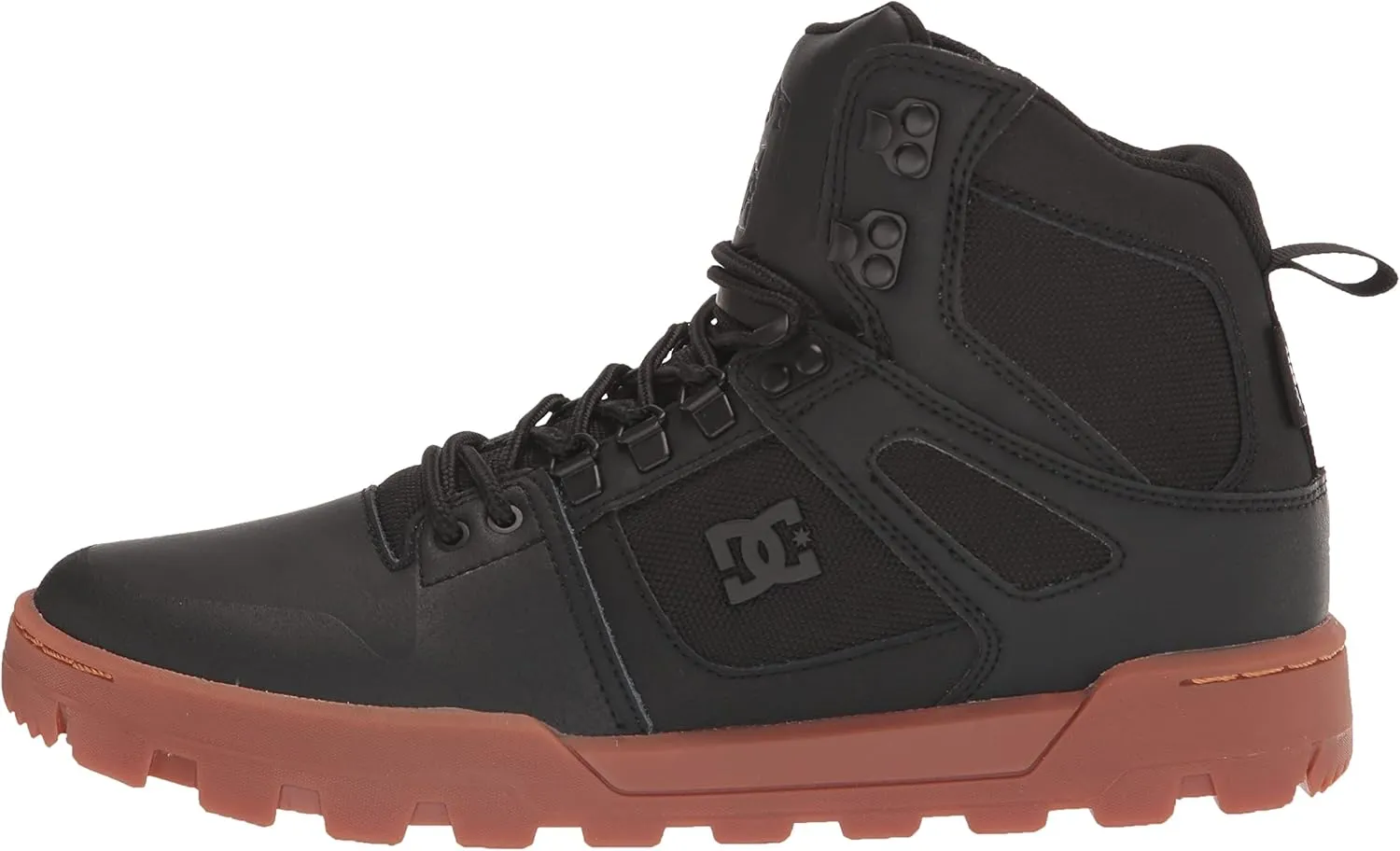 DC Men's Pure High-top Water Resistant Boot Skate Shoe Snow