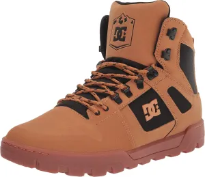 DC Men's Pure High-top Water Resistant Boot Skate Shoe Snow