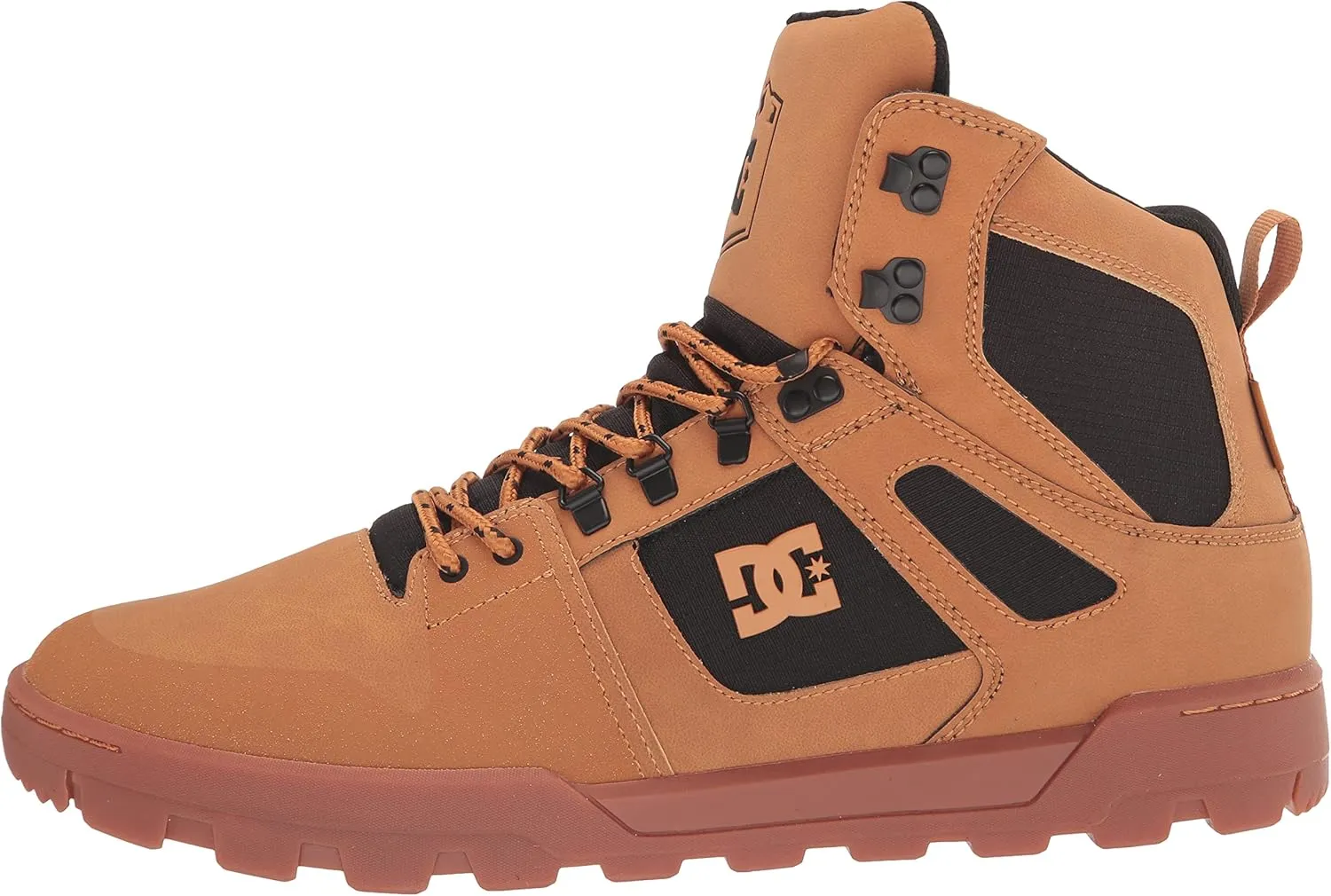 DC Men's Pure High-top Water Resistant Boot Skate Shoe Snow