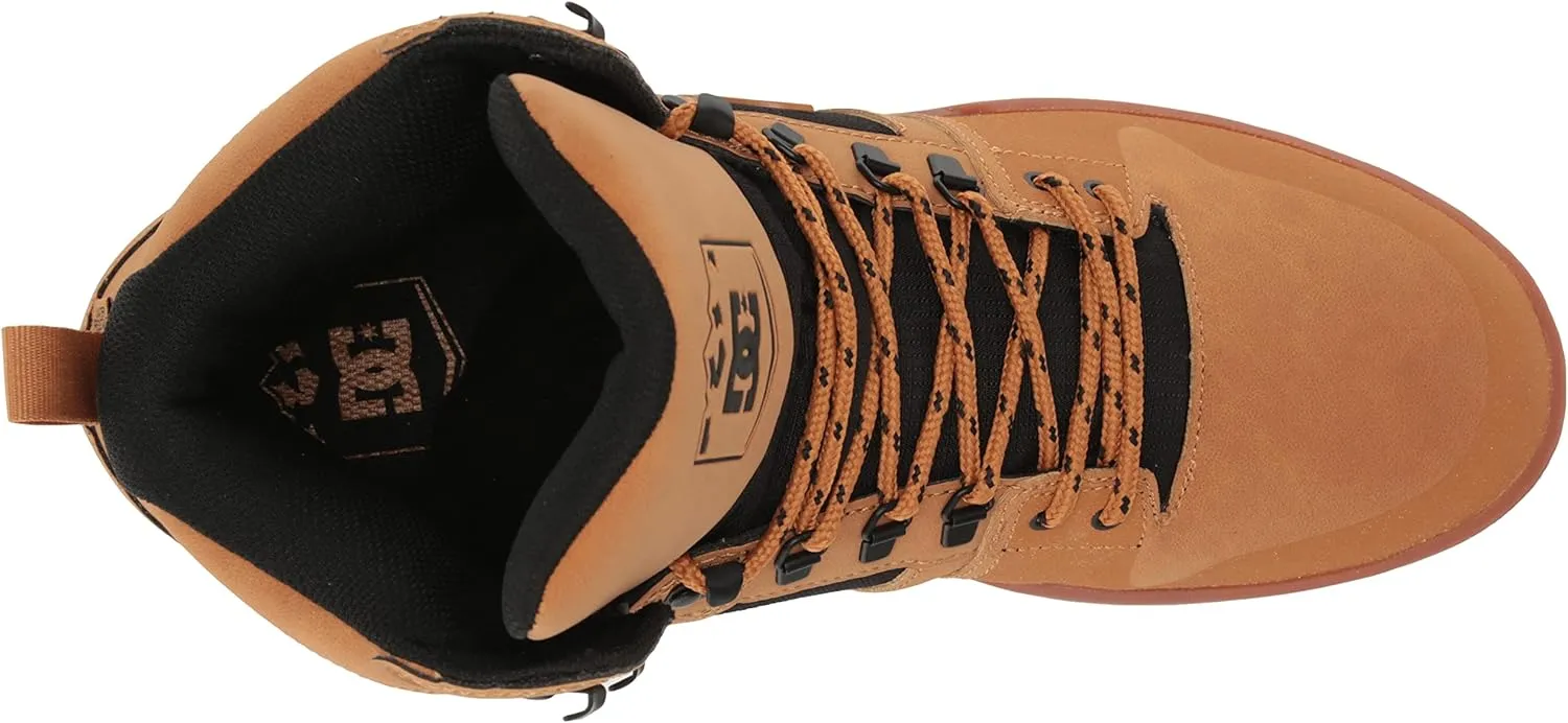 DC Men's Pure High-top Water Resistant Boot Skate Shoe Snow