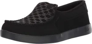 DC mens Villain Casual Slip on Skate Shoe, Black, 9 US