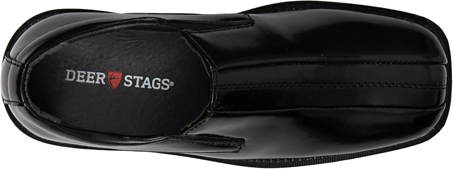 Deer Stags boys Wings Slip-on Loafer, Black, 9 M US Toddler